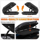 14 Cubic Feet Car Rooftop Cargo Box Carrier Roof Mount Travel Luggage Storage