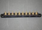 Bussmann Stud Junction Block Jb1032-120-10  30a  300v  10 Position  Brass  10-32
