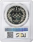 1988-s Olympic Silver Commemorative Dollar Pr69dcam Pcgs Proof 69 Deep Cameo