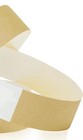70 Wristco Wristbands Tyvek Color Deep Metallic Gold Size   in X 10in
