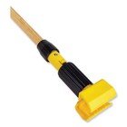 Rubbermaid Commercial Rcph216 60 In Clamp-on Wet Mop Handle  Wood New