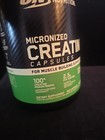 Optimum Nutrition Micronized Creatine Monohydrate Capsules 200 Caps Exp 07 2028