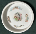 Germany Porcelain Child Baby Bowl Antique Sandman Victorian Home Scenes 1800s