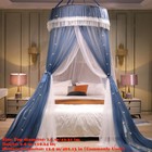 Round Lace Bedcover Curtain Dome Bed Canopy Princess Bedding Mosquito Net