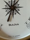 Vintage Bulova Brass Thermometer 4 5    Compass Rose Dial Made In Germany