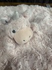 Rosette Swirl  Unicorn Blush Pink Security Blanket Lovey Elegant Baby Brand