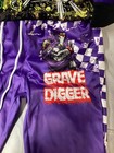 Boy   s Monster Jam Hoodie And Joggers 2 Piece Set   grave Digger Size Large