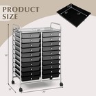 20 Drawers Rolling Storage Cart Art Craft Organizer On Wheels Multipurpose