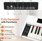 Digital Piano Keyboard With Stand  Portable 88 Keys Semi-weighted Electric Piano