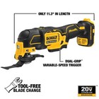 Dewalt Power Tool Combo Kit 20v Li-ion Cordless Toughsystem Light W case  6tool 