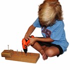 My First Power Drill Set With Case - Real Cordless Drill For Boys And Girls