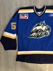 Rare Alaska Aces Game Worn Louis Mass Hockey Jersey Sz 58 Alaska Echl