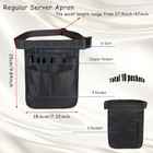 Server Apron restaurant Waitress Accessories Bag Utility Waist Pack For Restaura