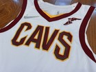 Cleveland Cavaliers Team Issued Nike Jersey Size 44  4 White Nba 75