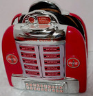 Coca-cola Jukebox Shaped Coaster Holder And Six Coasters Enesco  Taiwan