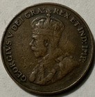 1923 Canada Small Cent Brown