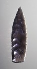 Authentic Modern Reproduction Of Pre 1600 Pacific Northwest Obsidian Arrowhead