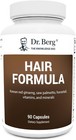 Dr  Berg Hair Formula     Advanced Hair Growth Support - 90 Capsules  pack Of 2 