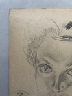 Portrait Of A Woman  Double-sided Drawing  20th Century
