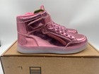 Kids Led Light Up Shoes Cool Boys Girls Luminous Flashing Trainers Sneakers Pink