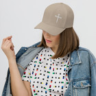 3 Nails Cross Hat Flex Fit Christian Hat For Men Women Religious Baseball Cap