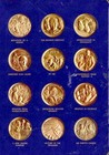 Vintage 1971 36 Bronze Medal Set Legacy Of John Fitzgerald Kennedy Lincoln Mint