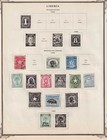 Liberia - Used Collection On Album Pages - Dr  Schultz Estate - Q183