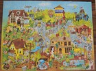 Vtg Springbok 500p Puzzle - Pops-town  Bob Martin  1978 - Complete  Euc 