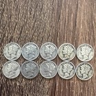 1944 D Mercury Dime - Circulated - Junk Silver