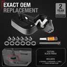 Driver Door Handle For Chevrolet Silverado  Gmc Sierra - Black  Plastic - Fro   