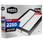 Super Tech Engine Air Filter  Replacement Filter For Mazda Vehicles