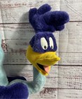 Warner Brothers Looney Tunes Roadrunner Wired Posable Plush Toy Vintage 1990 s