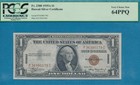  1 00 1935-a Hawaii Brown Seal  Silver Certificate  Pcgs Choice New 64ppq
