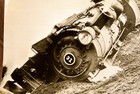 Pennsylvania Railroad Locomotive Derailment Philly 6  x5   1947 Ap Wire Photo V33