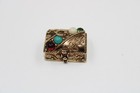Vintage Avon Treasure Chest Pill Case 1970s Trinket Box Charm