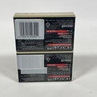 Lot Of 2 Maxell Vhs-c Tc-30 Hgx-gold Premium High Grade Video Camcorder Tapes