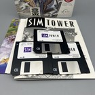 Sim Tower 3 5    Floppy Disc Maxis 1994 Pc ibm Game Big Box The Vertical Empire