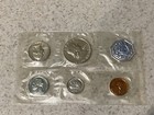1961 Franklin Us Proof Set  5 Coins With Original Government Envelope 