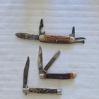 Boy Scout Knife Ca 1935  Kabar 1001   Colonial Prov Usa Knives  Lot Of 3