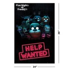 Five Nights At Freddy s - Fnaf - Gaming Poster  help Wanted   size  24  X 36  