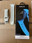 Nomad Limited Edition  Icy Blue Apple Watch Band 45mm 46mm 49mm Glow In The Dark