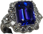 7 7ct Tanzanite Ring Solid 14k Gold Rare Quality Made In The Usa 20yrs On Ebay
