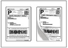 Wing Office 200 Self Adhesive Shipping Labels Round Corner Blank 7 0 X 4 5 Usps