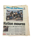 Jfk Jr  Memorial Newspapers  2 Complete Chicago Sun-times   Usa Today Sections
