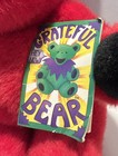 Vintage Grateful Dead Liquid Blue Jointed Rare Red Bear No Collar 12    Nwt