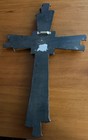 Rustic    amazing Grace    Resin Wall Cross 15    Pipe Rebar Christian Decor