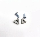 Brake Lathe Rels   Fmc 45016 Carbide Cutting Insert Positive Rake Non Coated New