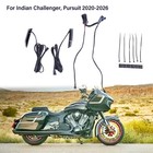 2x Front Fairing Vent Insert Led Turn Signal Lights For Indian Challenger 20-26