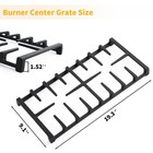 Wb31x27150 Stove Center Grate Replacement For Ge Stove Parts 19 3       X 9 1   J   
