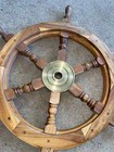Wheel Antique Vintage Boat Ships 24   Steering Gift Nautical Pirate Decor Wall